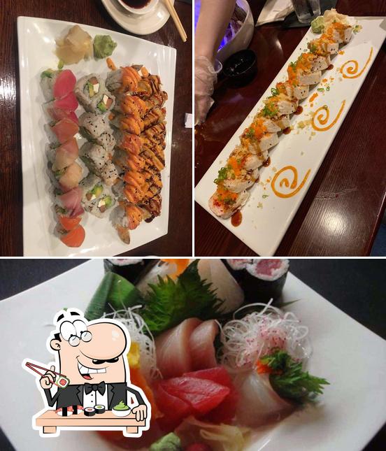 Pide uno de sus distintos tipos de sushi