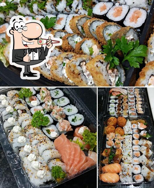 Prueba uno de sus diferentes tipos de sushi