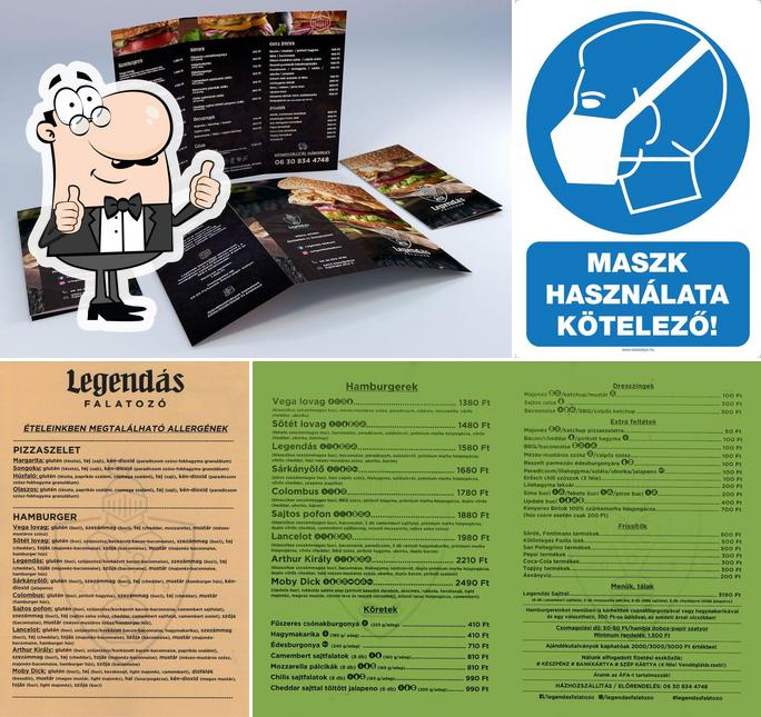 Взгляните на фотографию ресторана "Legendás Falatozó"