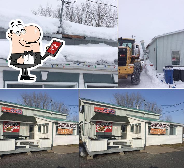 L'extérieur de Pizzéria du parc Bécancour