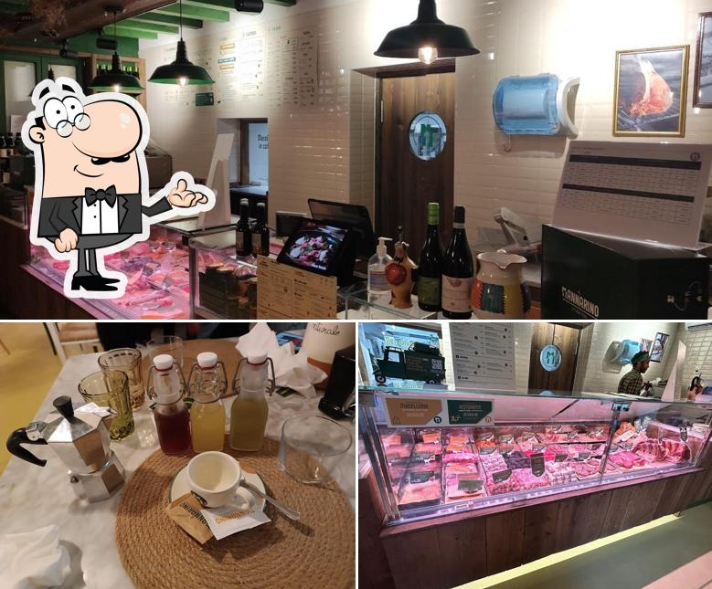 Gli interni di Il Mannarino Como