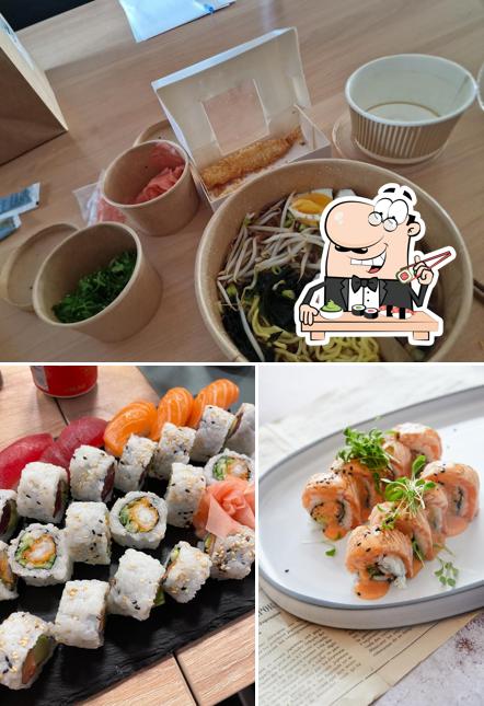 Les sushi sont offerts par Manga Sushi - Wavre