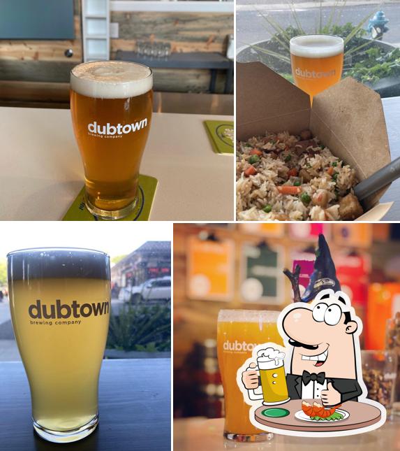 Dubtown Brewing Company offers a range of beers