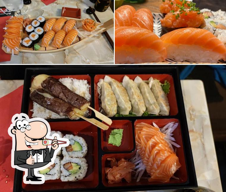 Les sushi sont disponibles à Aiko Pau