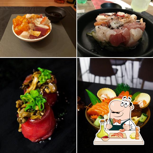 Try out seafood at Kojin Restaurante Japonês