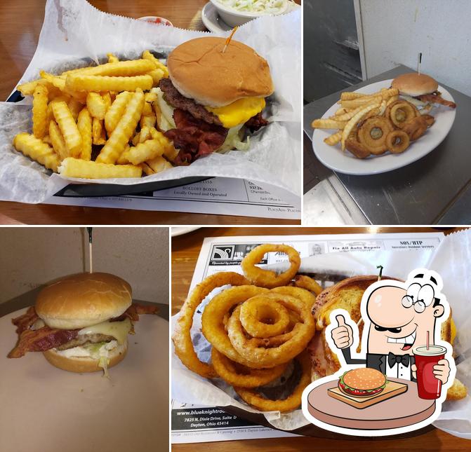 Get a burger at Mel-O-Dee Restaurant & Catering