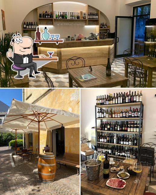 Gli interni di Enoteca Bellanasco