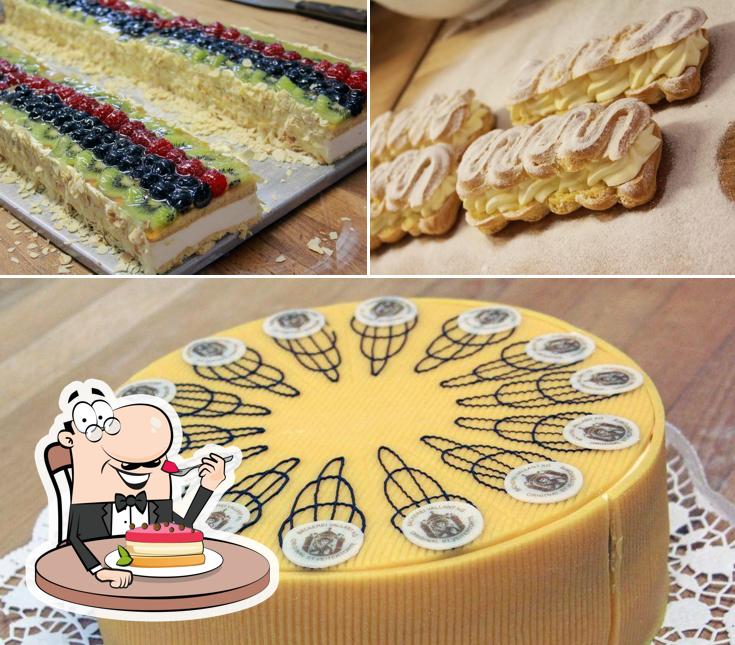 "Bäckerei Vallant" предлагает большое количество десертов