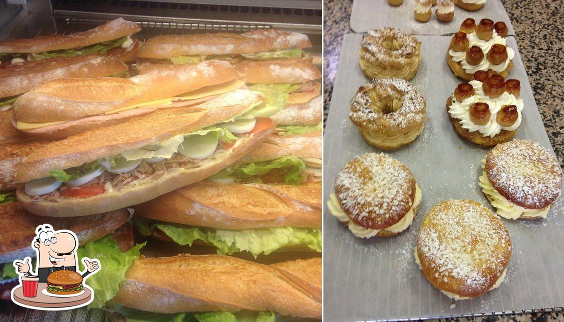 Essayez un hamburger à Boulangerie Pâtisserie Cabut