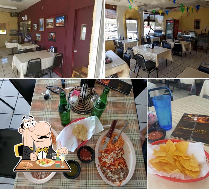 Chihuahua Mexican Food, 9570 Dyer St in El Paso Restaurant menu and