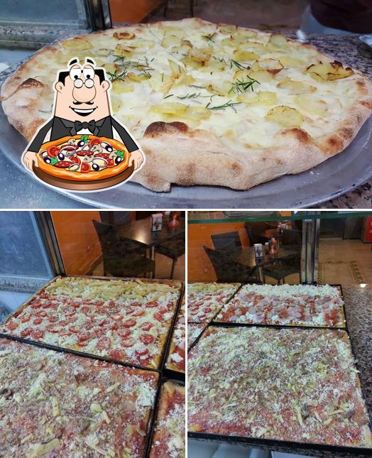 Scegli tra le molte varianti di pizza