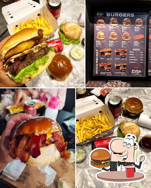 Os hambúrgueres do Rick’s Burger Express irão saciar uma variedade de gostos