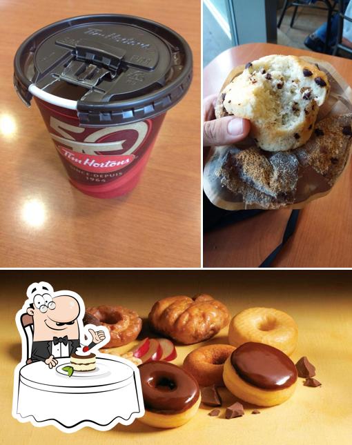 Tim Hortons offre un nombre de desserts