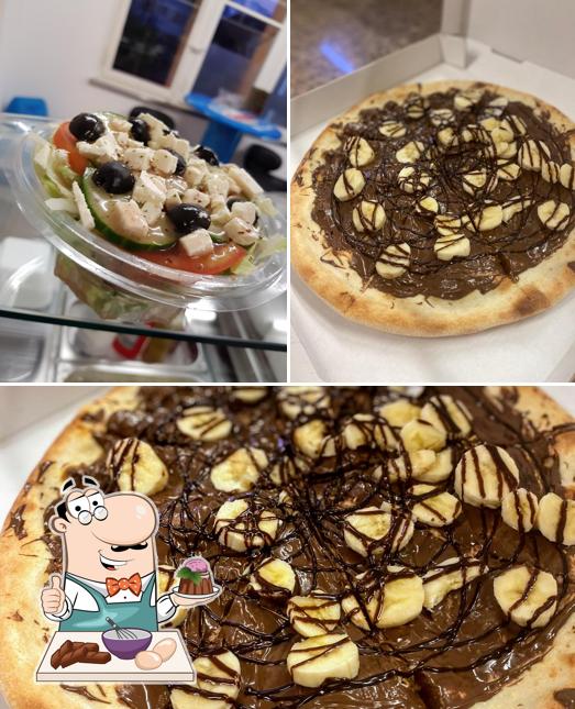 La Vita Pizzeria Thun, Pizza-Kebab-Pita - Ilyrianstyle-Hauslieferdienst-Halal Take Away serve un'ampia selezione di dessert