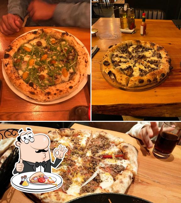 Essayez des pizzas à Black PEPPER Meknès