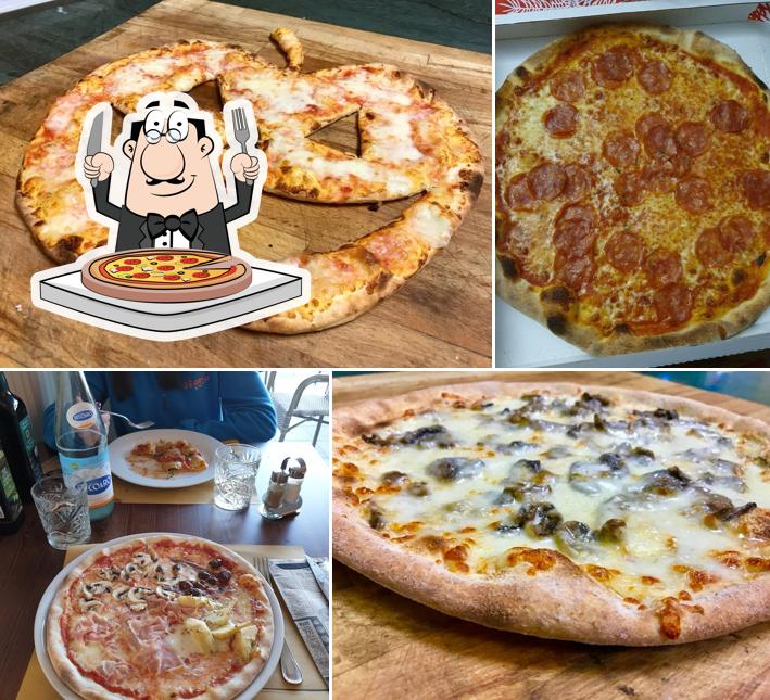 Essayez des pizzas à Gastronomia-Pizzeria Mediterranea