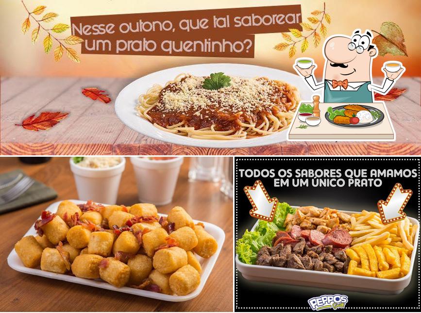 Comida em Peppos Blumenau