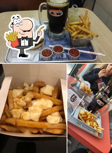 Prueba sus patatas a la francesa en A&W Canada