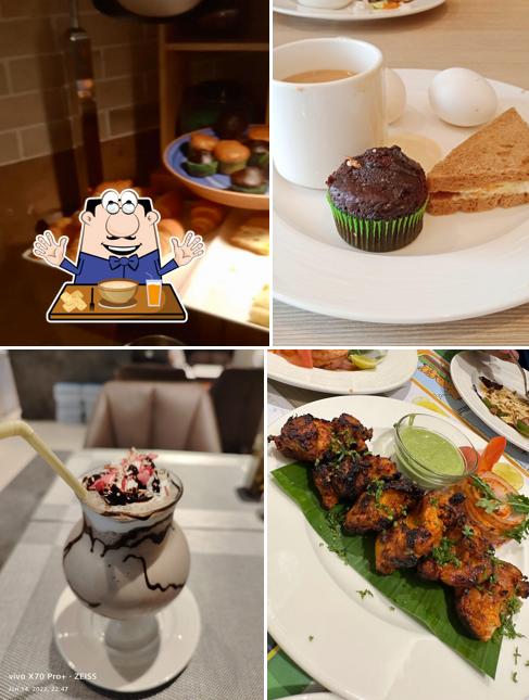 Food at Citrus cafe