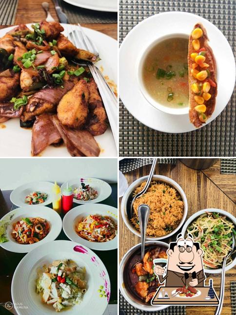 Get meat meals at EAT Restaurant