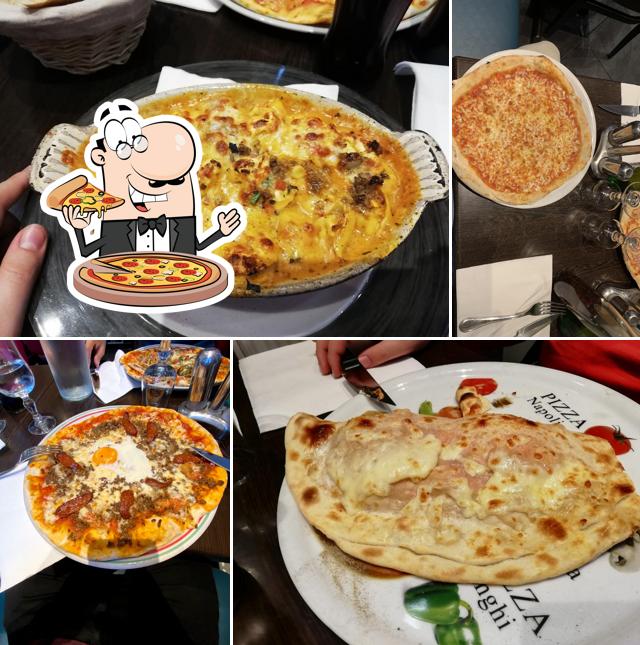 En La Dolce Vita, puedes pedir una pizza