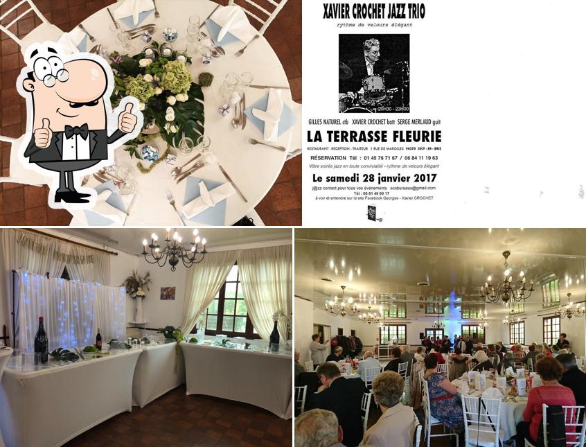 Взгляните на изображение ресторана "La Terrasse Fleurie"