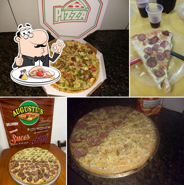 Pide una pizza en Augustu´s Gourmet