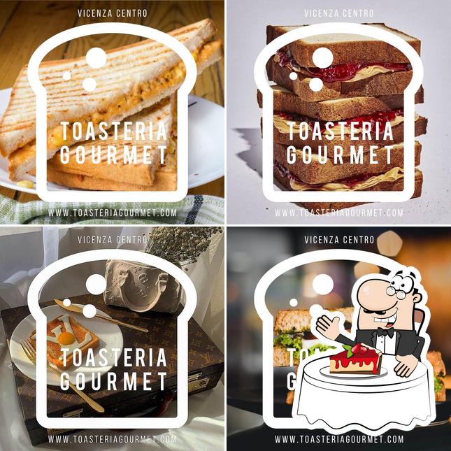 Toasteria Gourmet serve un'ampia gamma di dessert