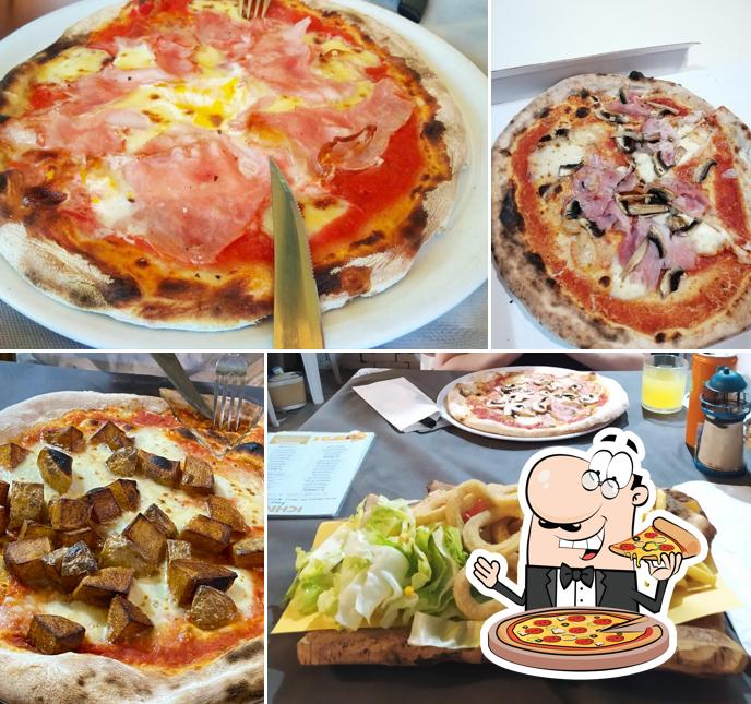 Scegli tra le molte varianti di pizza