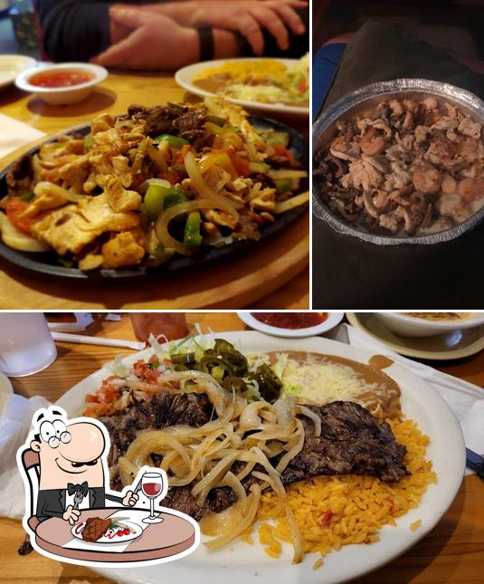 Try out meat meals at Pancho Villa Inc