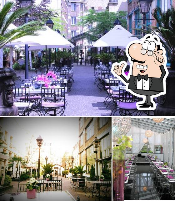 Check out how Restaurant les Jardins du Marais looks inside