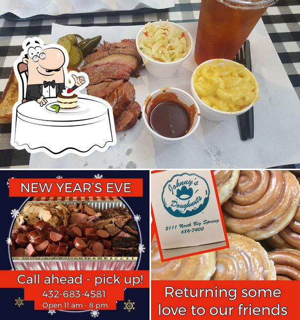 Johnny's BBQ in Midland Restaurant menu and reviews