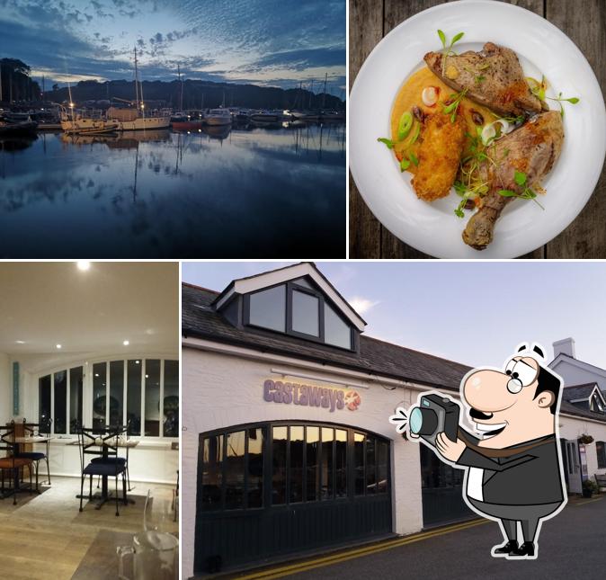 Castaways Wine Bar, Mylor Harbour in Falmouth Restaurant menu and reviews