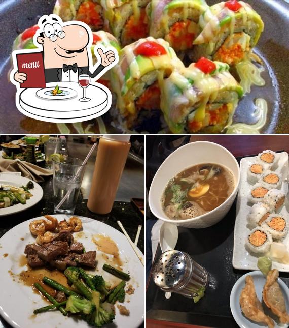 Еда в "Osaka Japanese Bistro"
