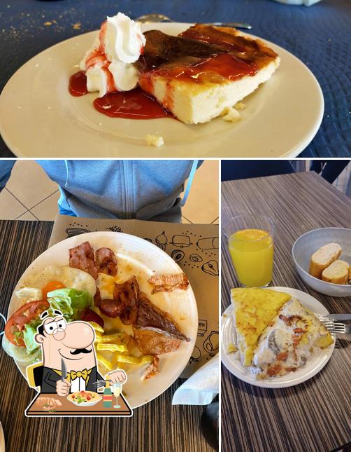 Еда в "Arasur Restaurante Cafetería"