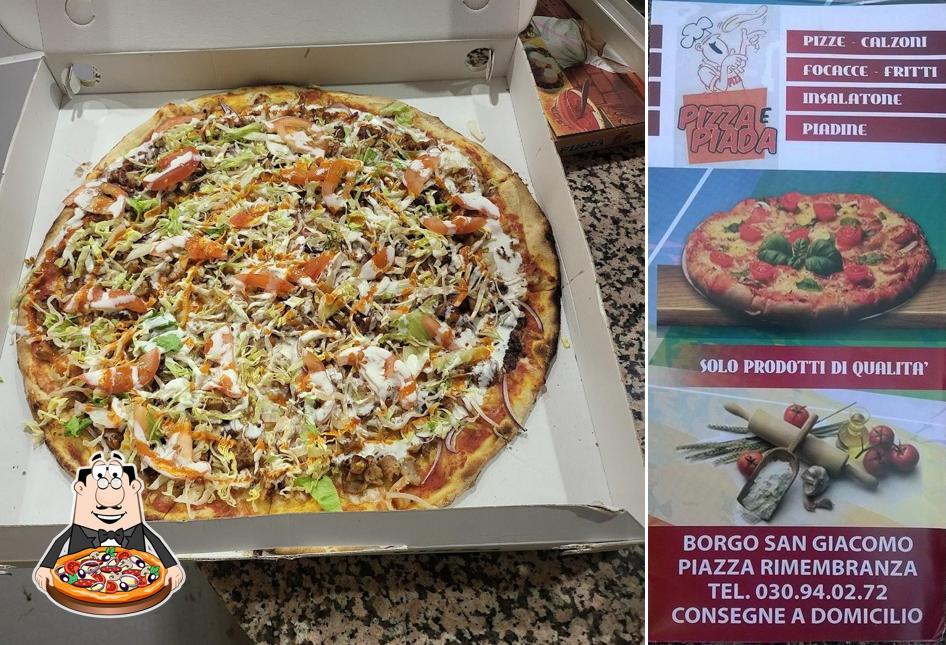Scegli una pizza a Pizza vera Borgo San Giacomo