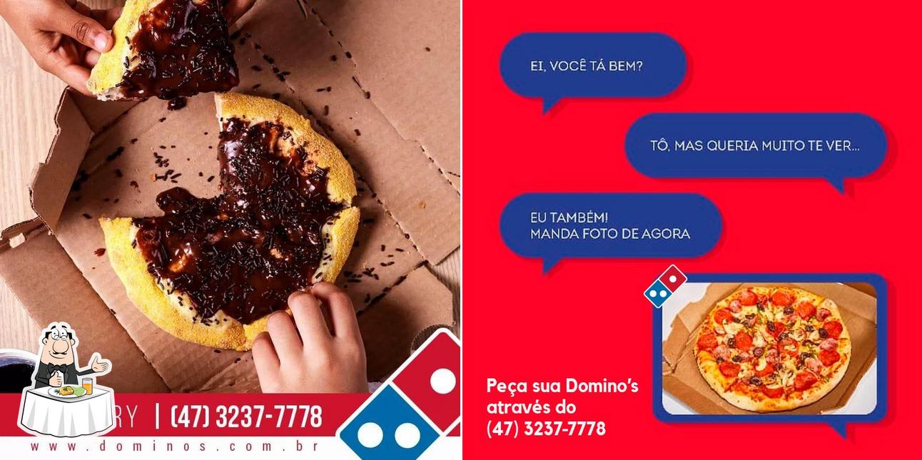 Platos en Domino's Pizza - Blumenau