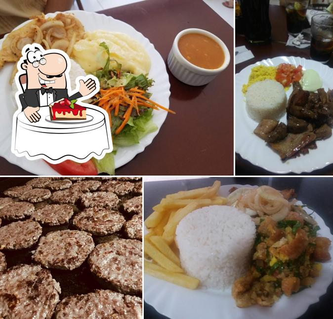 Gama Grill serve uma seleção de pratos doces