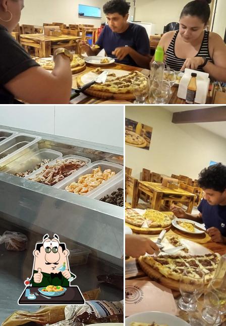 Comida em Pizza Mestre Santa Rita