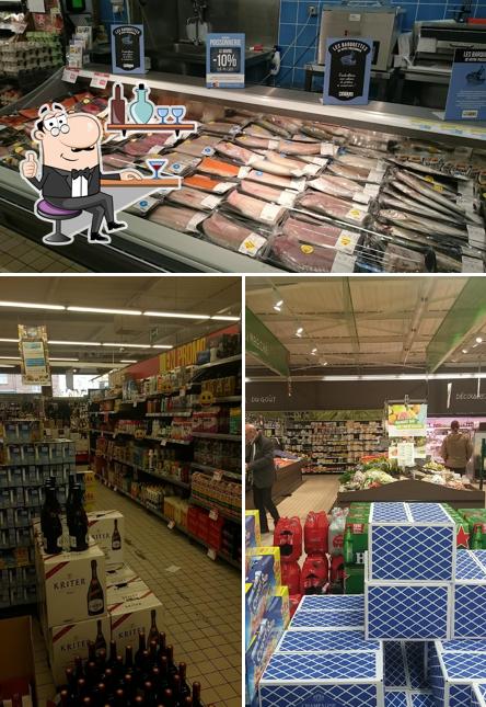 L'intérieur de Supermarché Match (Le Quesnoy)