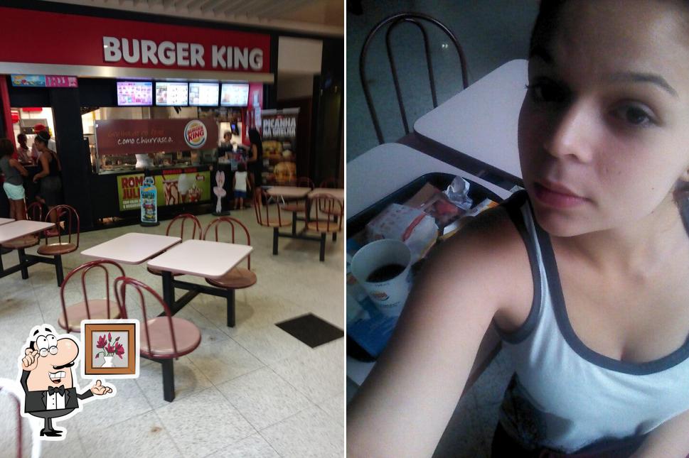 Veja imagens do interior do Burger King