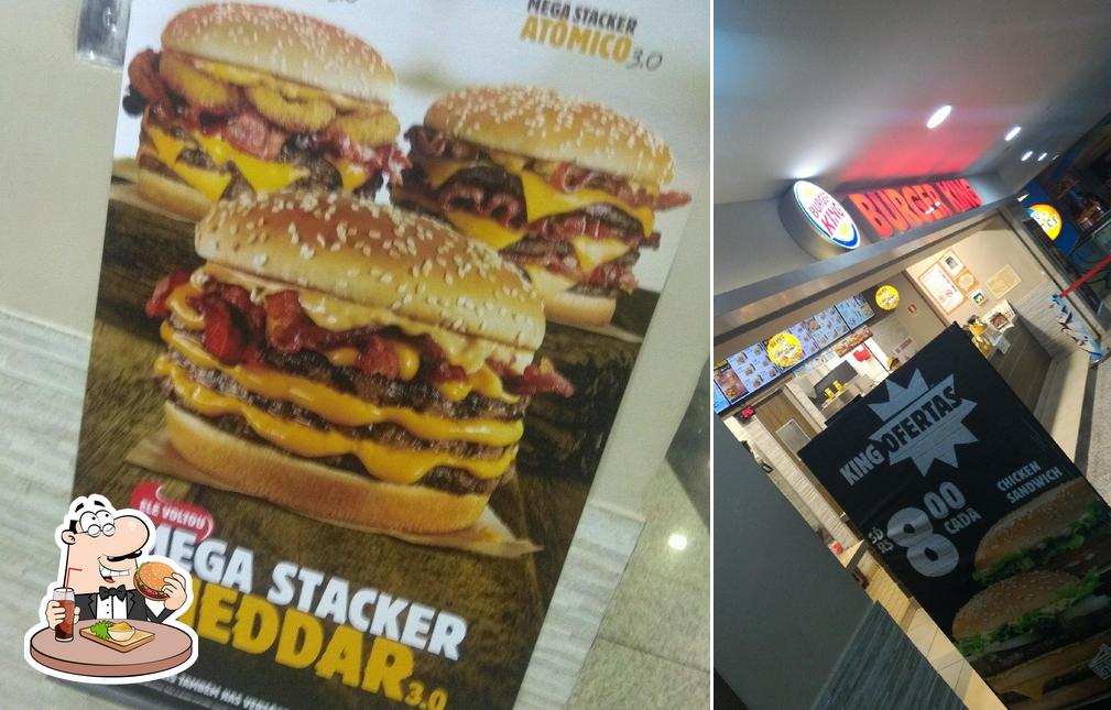 Consiga um hambúrguer no Burger King