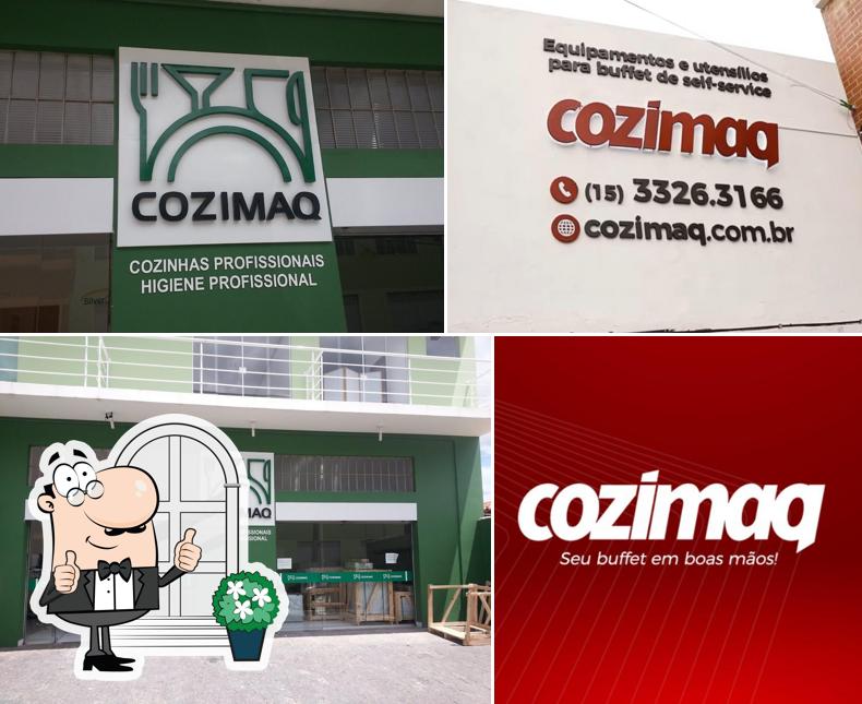 O exterior do Cozimaq - Equipamentos para Buffet de Self-Service