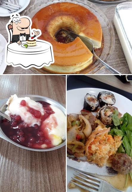 Gratinare oferece uma escolha de pratos doces