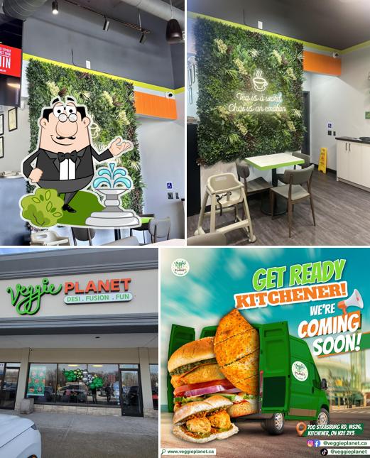 Veggie Planet Kitchener - Vegetarian Indian Pizza, Burger and Street food Restaurant
