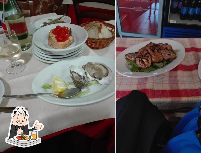 Platti al Trattoria Il Cacciatore