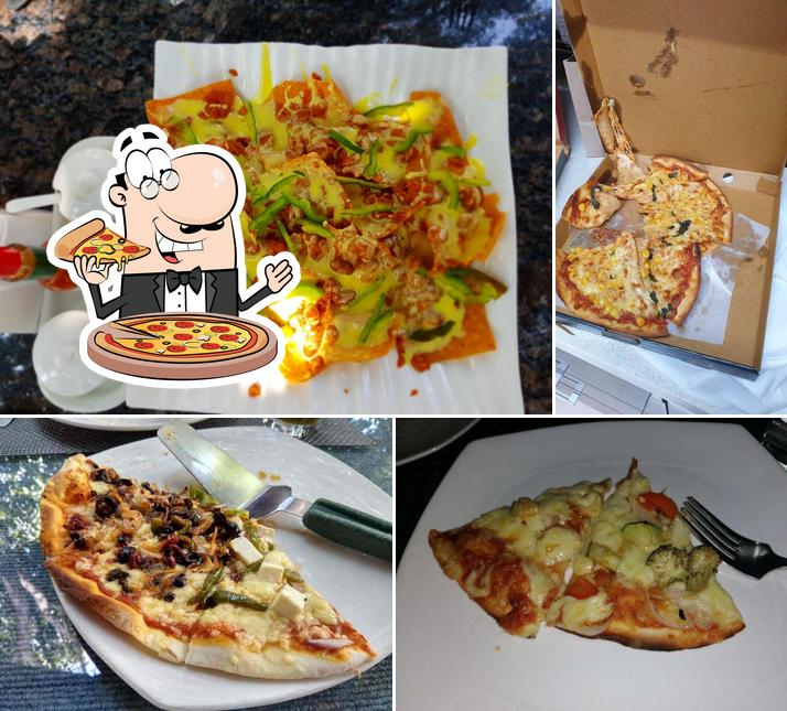 Try out pizza at Ambrosia