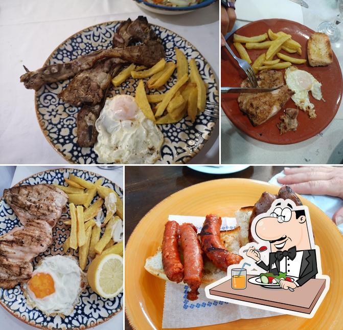 Meals at Asador de Perleta
