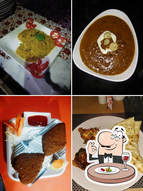 Food at Fusion Restaurant
