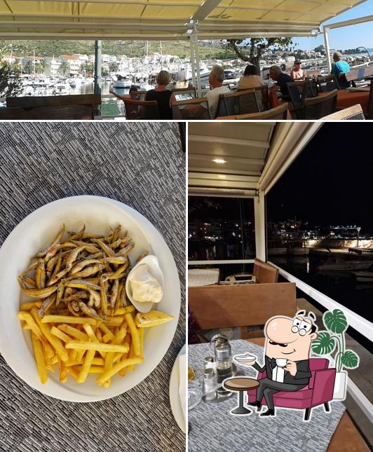 Gli interni di Ahipara zalogajnica, Podgora